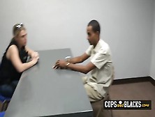 Thug Blamed Of Solicitation Gets His Cock Hard To Feed Milf Cops Coochies