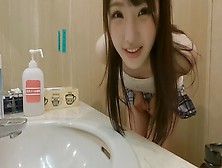 Charming Chinese Idol⑤Exposed Sex In Ordinary Cafe.  I Put Toys In Her And Made Her Give Me A Oral Sex.