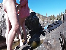 Spring Risky Outdoor Sex Adventure