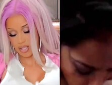 Cardi B Nigger Mouth