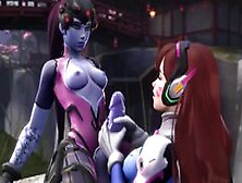 Overwatch Compilation And More - Widowmaker