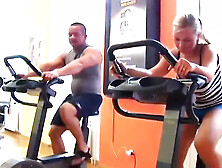 A Blonde Babe With A Perfect Body Wants To Try Fucking Her Gym Partner
