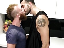 Two Bearded Studs Are Enjoying Oral Pleasures Before Starting With Their Anal Sex Games