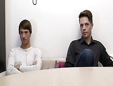 Bigstr - Debt Dandy - Teen Twinks Enjoying Savage Sex In A Threesome Movie