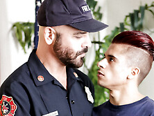 Armond Rizzo Adam Russo In Fireman Fantasies - Iconmale