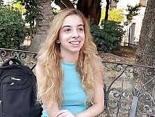 Irina Has Never Tried a Porn Cock! This 18 Years Old Babe Has a Lot to Learn!