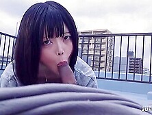 [individual Shooting + Outdoor] Fluffy Menhera,  School Rooftop Fellatio Support 30, 000 Yen (18+)