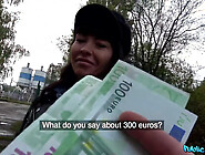 Mouthful Of Cum For Sexy Brunette - PublicAgent