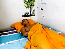 I help my disabled stepbrother with his erection- Spanish porn