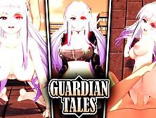 RACE QUEEN LUCY ASIAN CARTOON GUARDIAN TALES