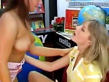 Hot blonde bimbo gets fucked by her sexy travel agent in exotic location - POV sex adventure