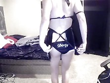 Blonde Foreverbusty masturbates