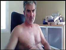 Hot Italian Silver Fox Cums