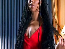 Ass2Mouth Queen Kira Noir's Red Dress Hides A Buttplug