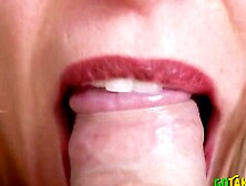 Sensual Tongue Teasing Blowjob