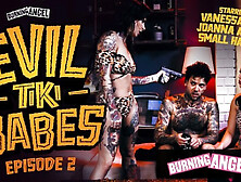 Hot Joanna And Her Tikki Girl Fuck Their Hostage Hard