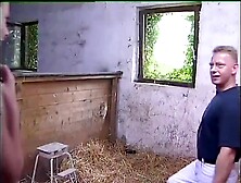 grosse pute au gros seins baiser dans la paille