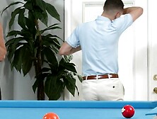 Seductive Siren Kenzi Foxx Conquers Pool Boys Pool Skills