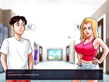 Hot make anime sex seen in summer time saga