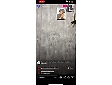 Chase me on ig! See me jerk off this thick butt ramrod