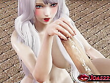 Yumi Rule34 Manga CG – Bedroom Tugjob, Large Breasts Titfuck & POV Oral job With Cum On Face