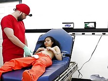 Sexual Deviant Raya Nguyen Gets Mandatory Hitachi Magic Wand Orgasms During Sexual Therapy Treatment By Doctor Tampa