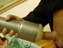 Horny brunette lady from Germany gets cum all over her face