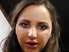 Gagging POV babe deepthroats cock in amateur deep oral