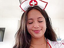 Mia Dresses Like A Nurse And Is Ready To Treat Your Cock