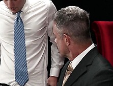 Monster-cock Monk - Disciplining Student with Big Dick in Classroom