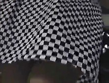 Sexy underwear upskirt view