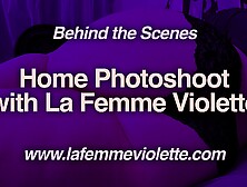 BTS: Home Photoshoot with MissAlinaPaige