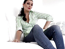 Sniffing Sweaty Blue Socks and Wrinkled Feet,  POV,  Lady Victoria Valente