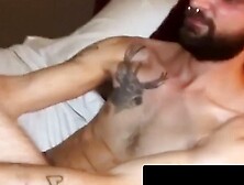 Menwithfur. Com - Big-Dicked Hairy Guy Loves Jerking His Rock Hard Dick