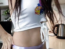 Suction Seduction: Alisa's Hairy Pussy Vacuum Tease