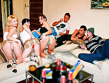 Terrific College Sex Party,  Part 1