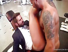 Sexy Guy Fucks Good Ass In Gay Sec