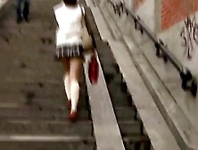 Upskirt Young Schoolgirl No Panty 720P. Mp4