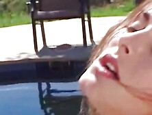 Enchanting Girl Masturbating Outdoor While Waiting For Her Black Cock To Smash Her Tight Pussy