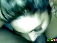 Pakistani British Milf sucking big dick