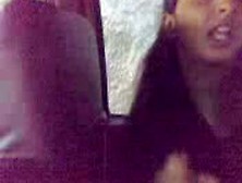 Pretty Arab / Indian Girl Forced Blowjob In Car