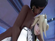 Nyl-Overwatch Fuckfest Cg Futanari Animation