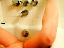 Shy Girl Next Door Masturbating In Bathtub