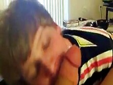 Giving Not His Bro A Blowjob And Swallowing