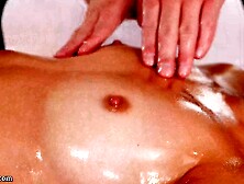 Vixen Vanessa Marie Gets Oiled Up And Railed During Grind