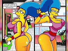 Booty on the nape project! Large ass and sexy mother I'd like to fuck! The Simpsons Simptoons