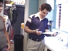 Granny wishes to pay the 2 repairmen