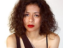 Old redheaded French slut masturbates with a dildo