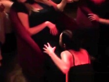 Bachelorette cocksucking black dick on stage