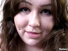 Hot Aleah Paris Gets Spanked and Splashed with Sperm
